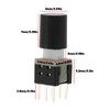 Create idea 20pcs Micro Mini Latching Push Button Switch 5.8x5.8mm