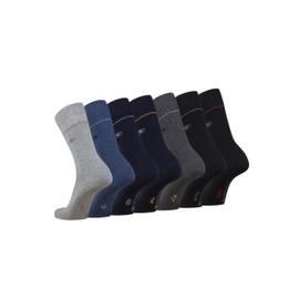 TOM TAILOR Socks Men's in a 7-Day Box - Grey melange mix, size: 39-42
