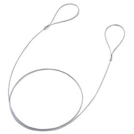 Sanwa Supply Security Wire (Length 3.3 ft (1.0 m) / Thickness 0.09 inches (2.2 mm) e Security Series SLE-11W-1