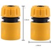 ZHIHUI Hose Connetor, Hose End Quick Connect fitting, Gardening Watering