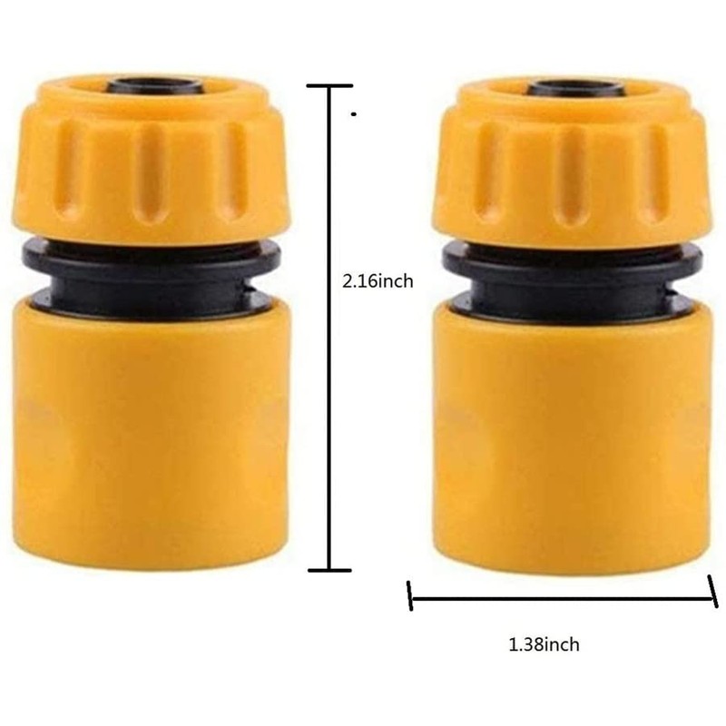 ZHIHUI Hose Connetor, Hose End Quick Connect fitting, Gardening Watering