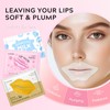 Under Eye Patches 25PCS + 15PCS Collagen Lip Masks, Eye