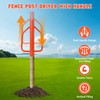 18 LB T Post Driver Metal Fence Post Driver Manual