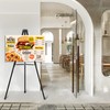 64" Aluminum Telescoping Display Easel, Adjustable Easel Stand for Sign,
