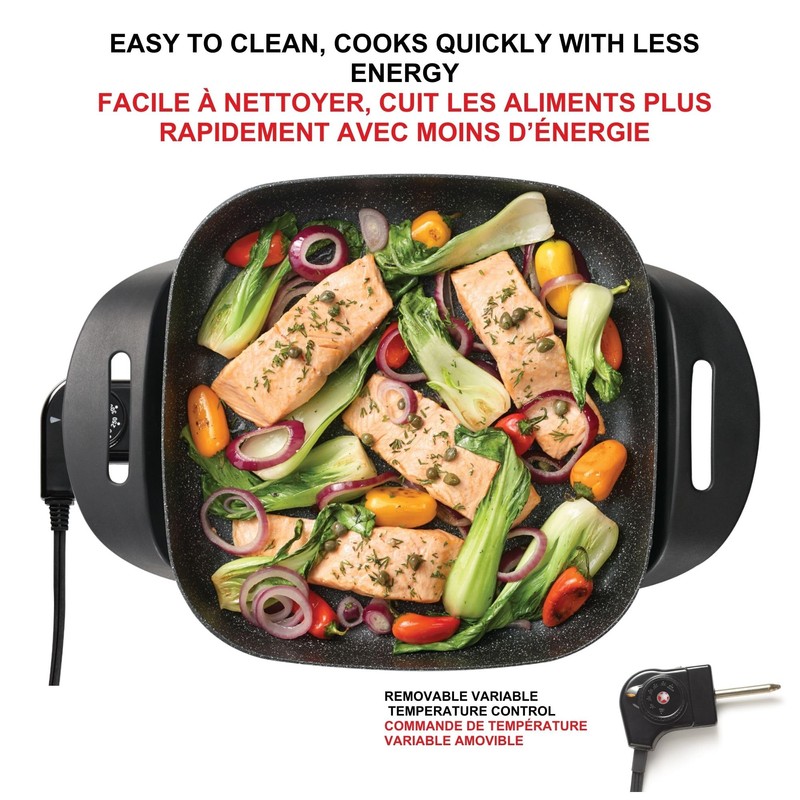 Starfrit The Rock Electric Skillet - 12" x 12" -