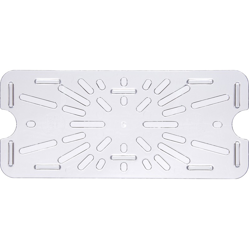 Carlisle FoodService Products 3067007-E Plastic Drain Shelf for 1/3 Size