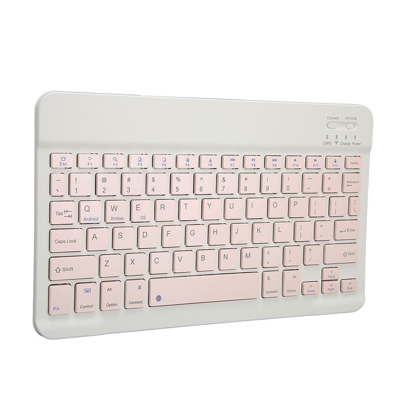 78 Key Wireless Bluetooth Keyboard 32.8ft Ergonomic Ultra Thin Silent