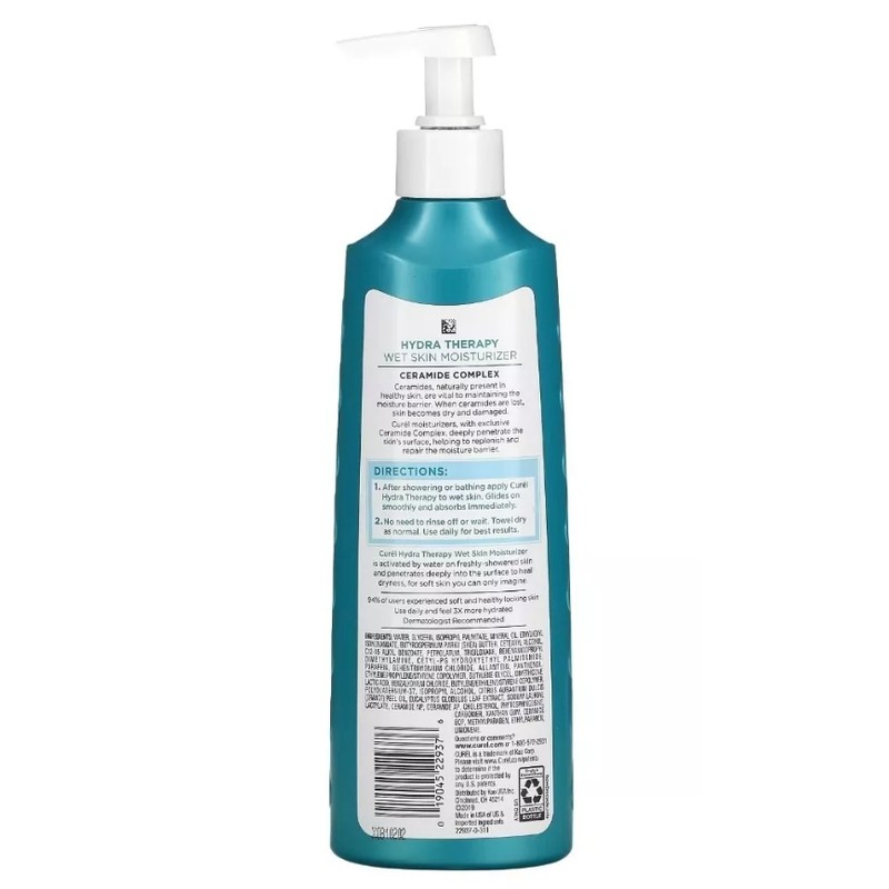 Curel Hydra Therapy Wet Skin Moisturizer For Dry & Extra-Dry
