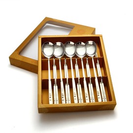 Golden Bell Remember Laser Cutlery Set of 5 / 골든벨 리멤버 레이저 수저 5벌 세트