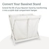 UPPAbaby Bassinet Stand Hamper Insert / Dual-Compartment and Carry Handles