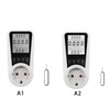 Back White Light Power Metering Socket Power Monitor Intelligent Charging