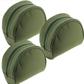 3 X Green Fishing Reel Cases For Coarse Carp Fishing Reels Tackle NGT