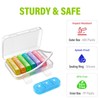 Vikie Weekly Pill Organizer 3 Times a Day, MORN NOON
