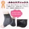 2足組 かかとケア靴下 かかと保湿ソックス ヒールケアソックス 角質ケア ひび割れ対策 ツルルツル かかとつるつるめ 保湿保護 就寝時間