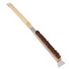 Pizza Oven Brush Removable Bristles Stainless Steel High Temperature Resistant
