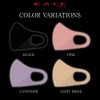 Kate Small Face Silhouette Mask, Pink, Washable and Reusable, Hard