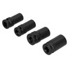 4pcs Locking Wheel Nut Removal Sockets Removers Extractors Kit Aluminum