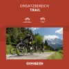 "Trail Contec Grips 130 MM Black