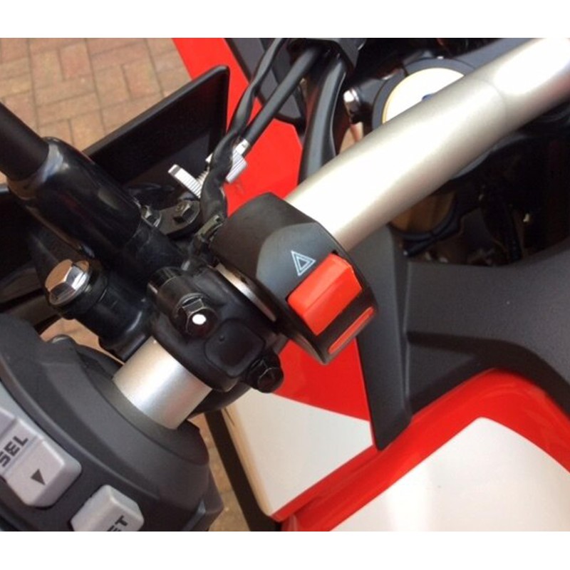 Motorbike Hazard Warning Light Switch - Universal Fit for 22mm