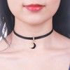Yonhon Black Moon Choker Necklace for Women
