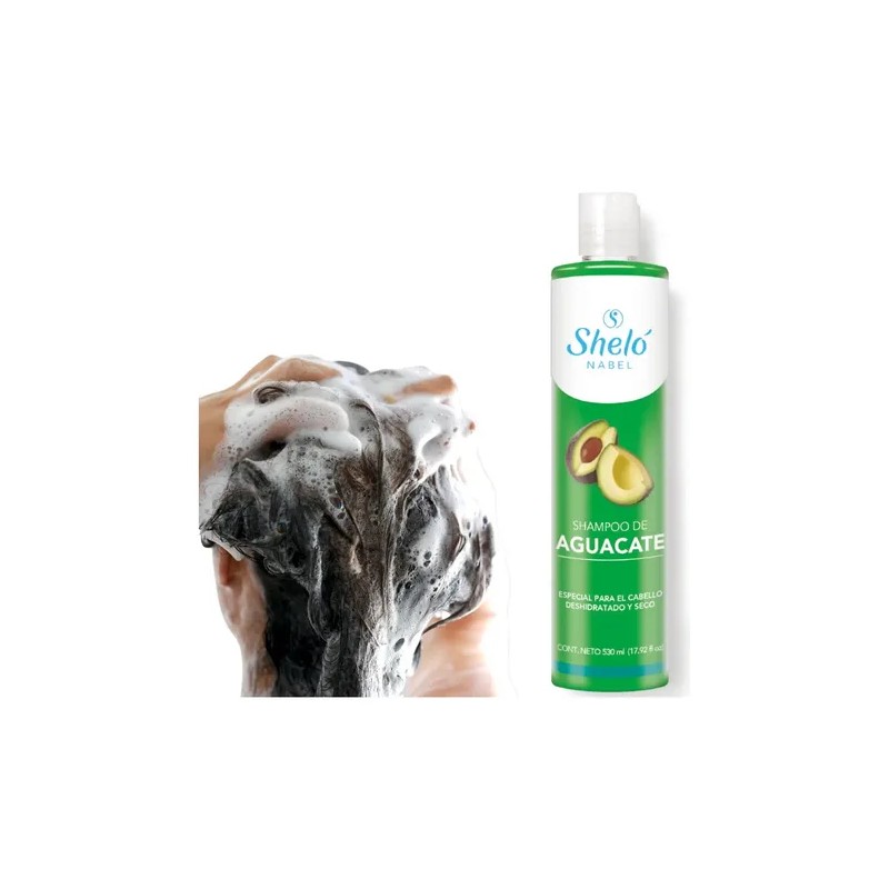 Shampoo De Aguacate Para Cabello Reseco Y Deshidratado 530ml