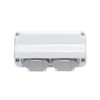 Surface-Mounted Wet Room Schuko Sockets 1-Way or 2-Way IP66 Even