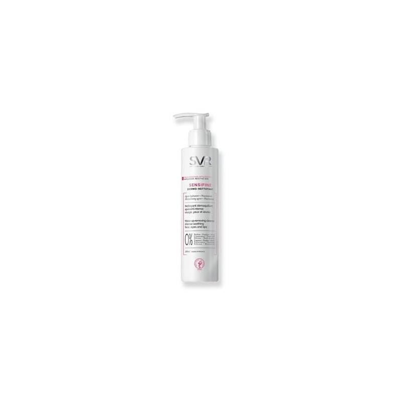 SVR Sensifine Dermolimpiador Facial para Piel Sensible con Niacinamida, 200
