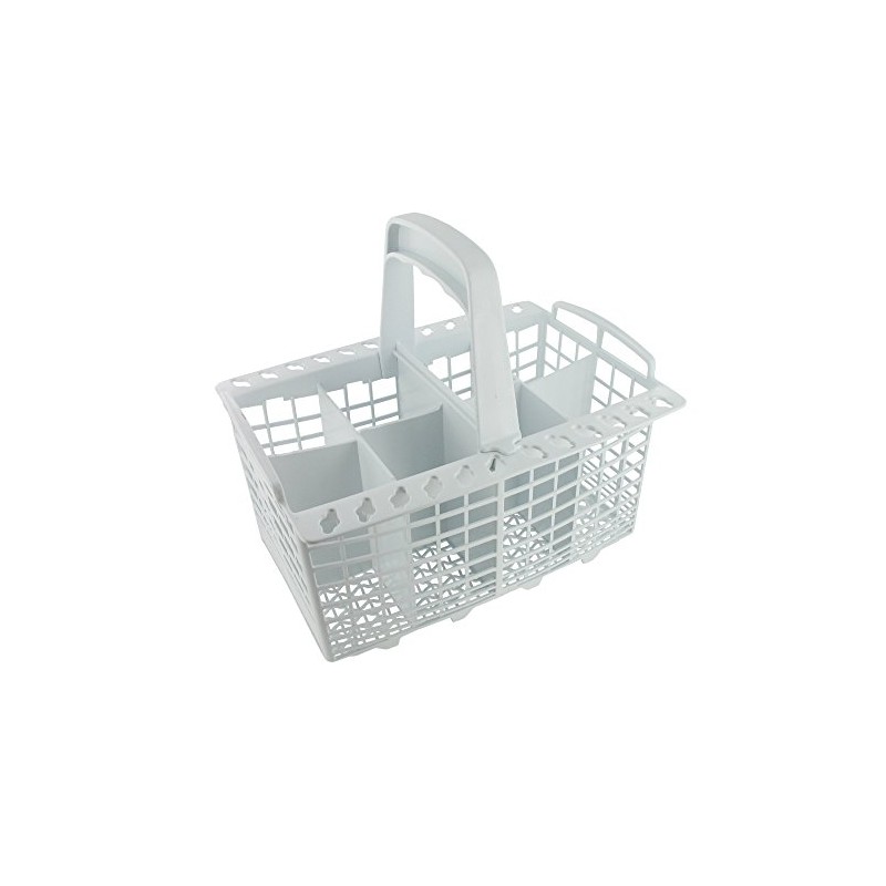 8-Compartment Cutlery Basket with Handle Fits Creda/ Ariston/ Hotpoint/ Indesit