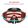 KUYOU Snorkeling Gear for Adults - 180° Wide View Snorkel