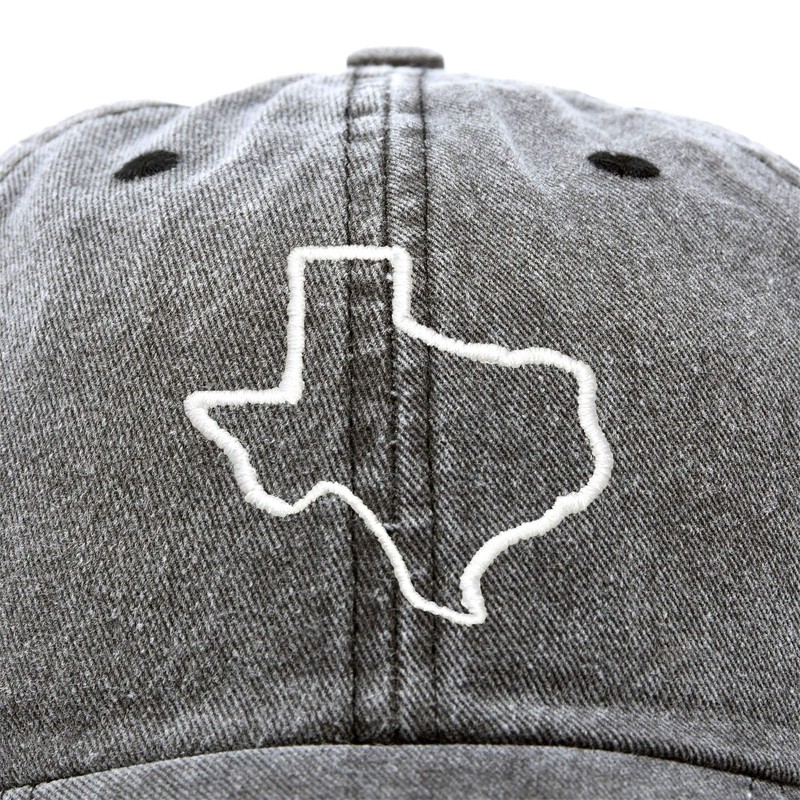 DALIX Texas Hat Lone Star State Mens Womens Baseball Cap