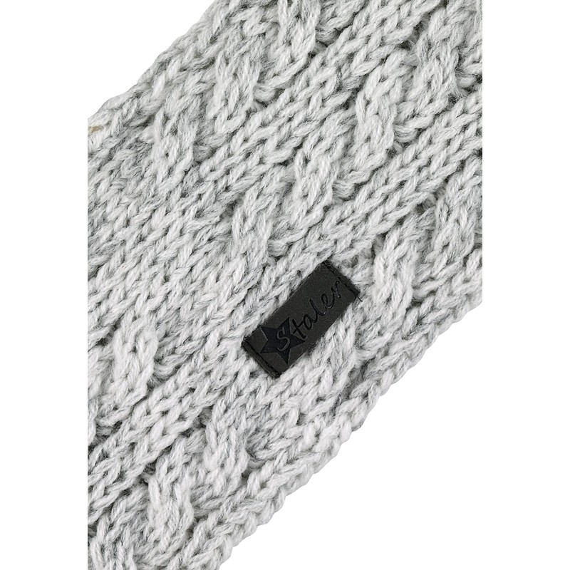 Sterntaler Baby Girl Headband Baby Melange Winter Headband, ecru