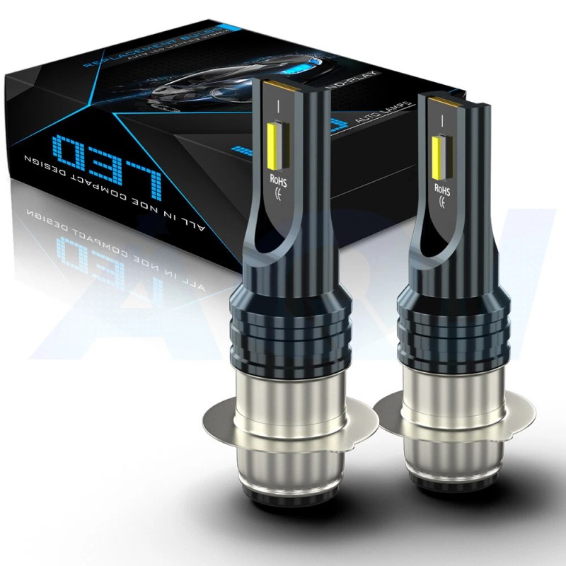 AQJ For Kawasaki ATV KFX400 2003-2006 KFX450R 2008-2014 H6 LED
