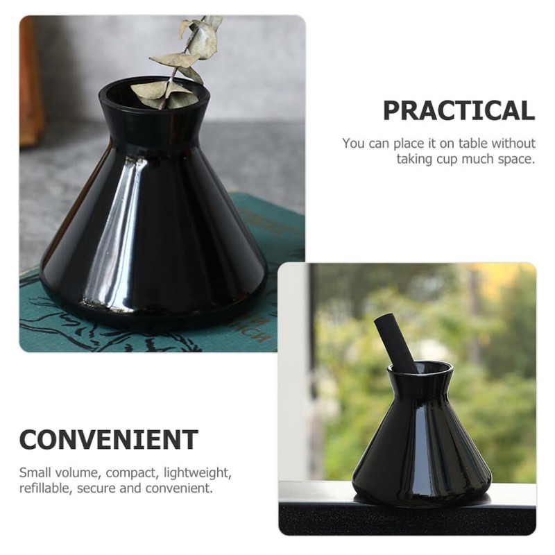 VILLCASE Nordic Aromatherapy Essential Oil Bottle 3.94 Inch Refillable Glass