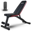 PASYOU Adjustable Weight Bench Full Body Workout Multi-Purpose Foldable Incline