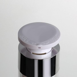 DOITOOL 2PCS Airless Pump Jars Travel Lotion Containers Refillable Cream Containers Moisturizer Containers Vacuum Pump Bottles for Thick Moisturizer,Lotion,Skincare Cream(30ml/1.0oz)