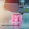 12V 1.2Ω 3D Printer Aluminum Plate with Hotbed Cable Heated