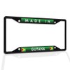 Metal Insert License Plate Frame Made in Guyana Weatherproof Car