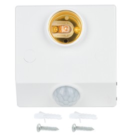 Infrared Sensor Motion Switch Adjustable E27 Light Socket for LED Bulb Appliances