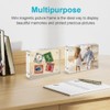 kuchisity 3'' x 3'' Acrylic Picture Frames 12Pcs,20mm Clear Double