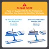 Microfiber Wholesale 20" Premium Microfiber Wet Mop Pad (2 Pack)