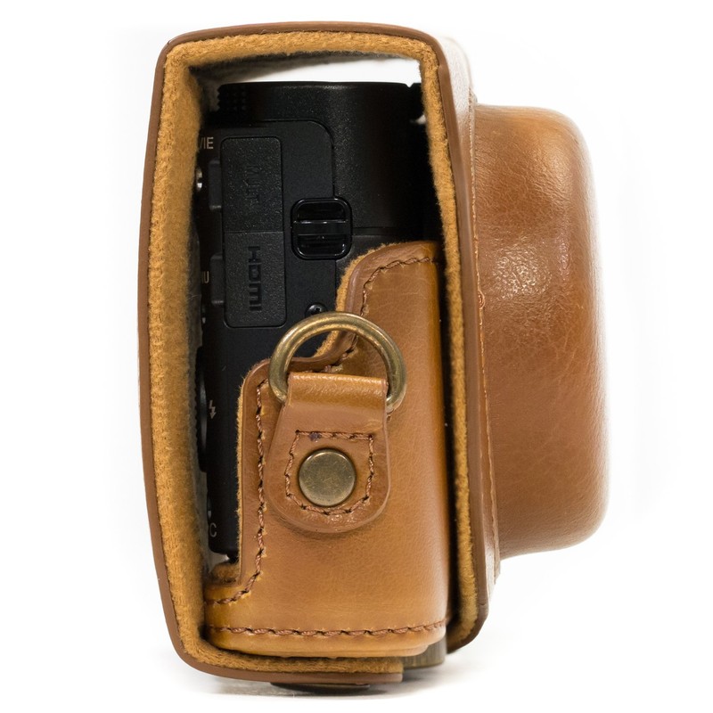 MegaGear "Ever Ready" Protective Leather Camera Case, Bag for Sony