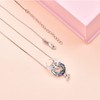 CUOKA MIRACLE Phoenix Necklace with Crystal for Women 925 Sterling