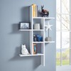 Danya B. Cantilever Cubby Decorative Modern Wall Mount Shelf –