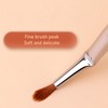 5pcs Bent Brush, Ultra Fine Angled Makeup Brushes with Soft