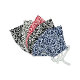 3-Layer Reusable Premium Quality Cotton Fabric Protective Covers (Mix2-5Pack)