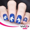 Whats Up Nails - Unicorn Head Vinyl Stencils for Nail