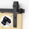 Ccjh Side-mounted Limiter For Sliding Door Rail Resistance Plate Black