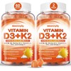 Vitamin D3 K2 Gummies for Adults - Vitamin D3 5000IU