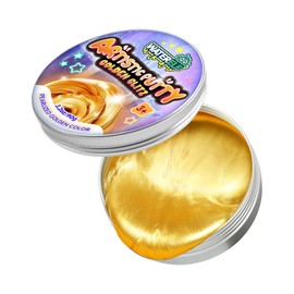 WATERELF Sensory Putty, Non-Toxic Stress Relief Non-Sticky Creative Fidget Putty Toy for Kids Boys Girls Adults - 3.11 Inch 3.2 Oz - P007-Gold