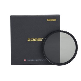 Zomei Variable ND Filter ABS Slim Adjustable Neutral Density ND2-400 Filter No X-Cross in Picture